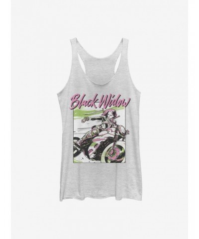 Marvel Black Widow Retro Art Girls Tank Htr $7.25 Tanks