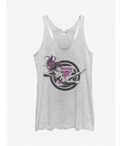 Marvel Black Widow Flying Kick Girls Tanks $8.70 Tanks