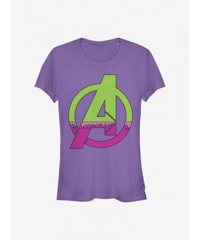 Marvel Avengers Avenger Hulk Costume Girls T-Shirt $8.17 T-Shirts