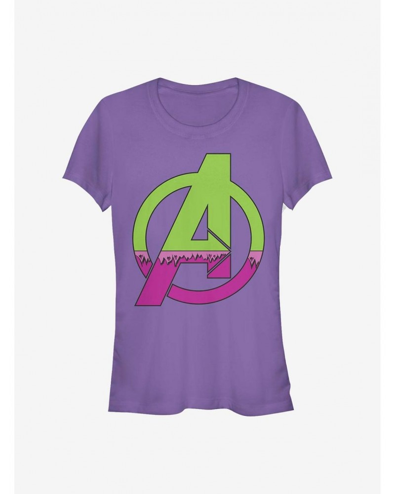 Marvel Avengers Avenger Hulk Costume Girls T-Shirt $8.17 T-Shirts