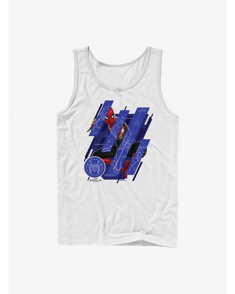 Marvel Spider-Man: No Way Home Schematic Panels Tank $8.17 Tanks