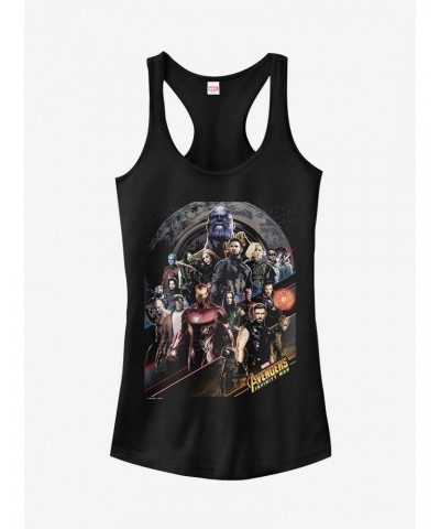 Marvel Avengers: Infinity War Character Scene Girls Tank $9.96 Tanks