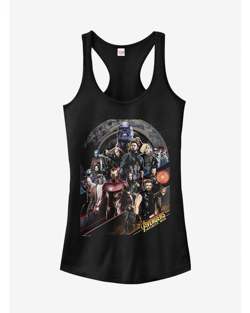 Marvel Avengers: Infinity War Character Scene Girls Tank $9.96 Tanks