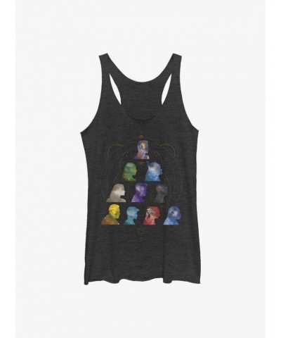 Marvel Eternals Silhouette Galaxy Heads Girls Tank $6.42 Tanks