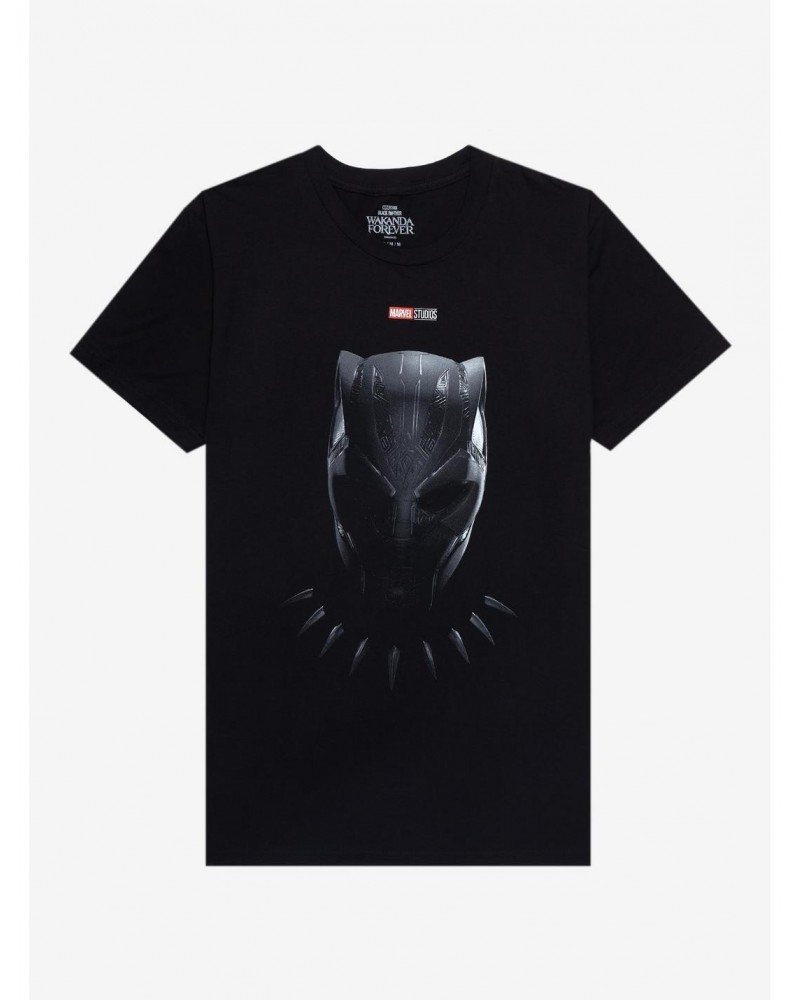 Marvel Black Panther: Wakanda Forever Mask T-Shirt $7.89 T-Shirts