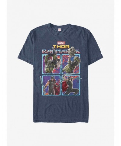 Marvel Thor Hulk Four Square T-Shirt $6.12 T-Shirts