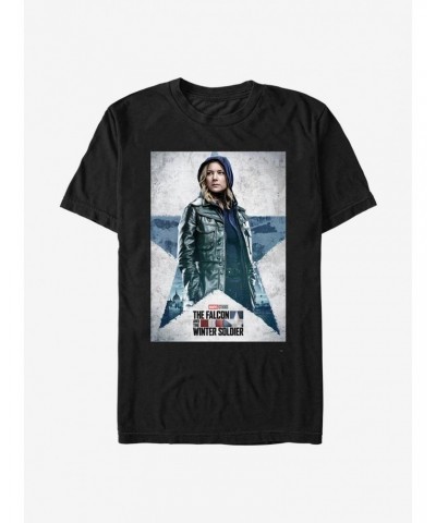 Marvel The Falcon And The Winter Soldier Carter Poster T-Shirt $6.88 T-Shirts