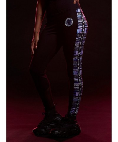 Her Universe Marvel Black Panther: Wakanda Forever Geometric Stripe Leggings $9.21 Leggings