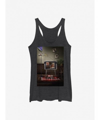 Marvel WandaVision Poster 80's Girls Tank $6.42 Tanks