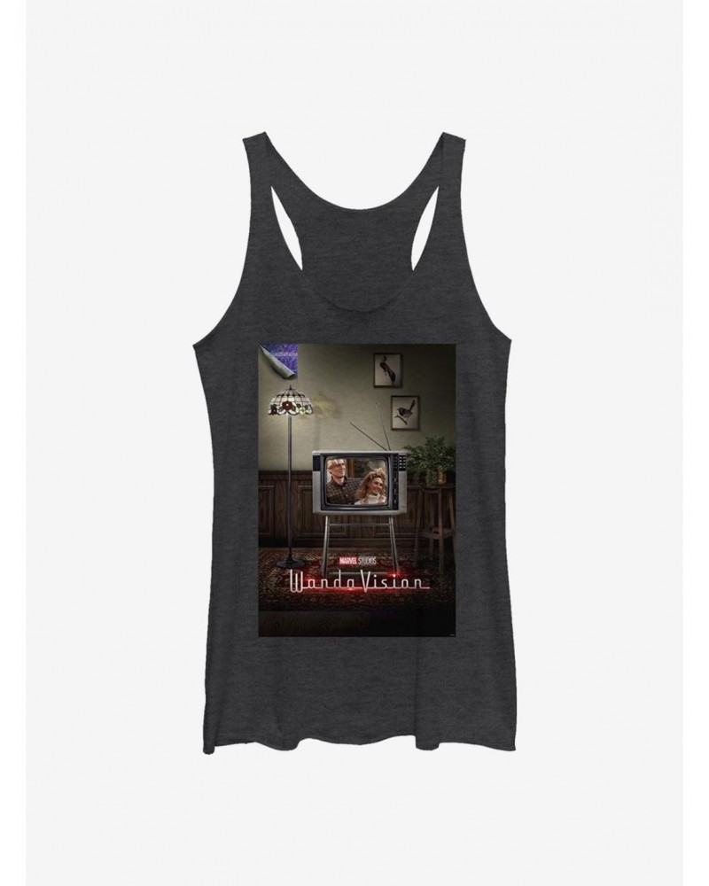 Marvel WandaVision Poster 80's Girls Tank $6.42 Tanks