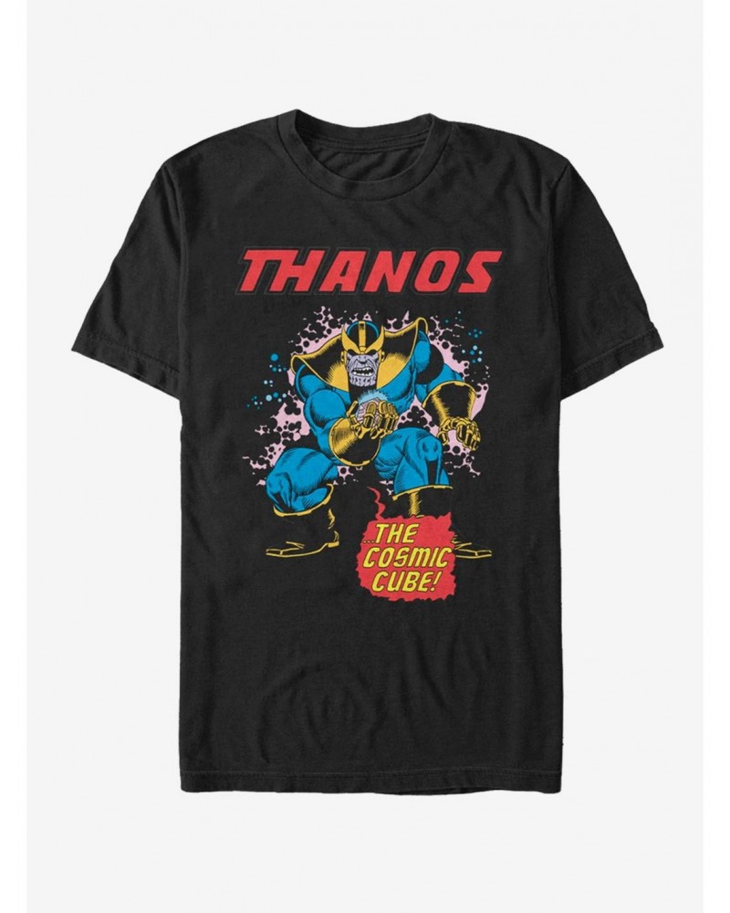 Marvel Avengers Thanos Cube T-Shirt $7.65 T-Shirts