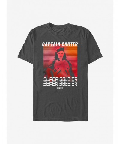 Marvel What If...? Captain Carter Super Soldier T-Shirt $8.99 T-Shirts