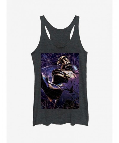 Marvel Avengers: Endgame Thanos Breaks Girls Tank Top $9.32 Tops