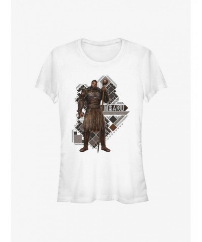 Marvel Black Panther: Wakanda Forever Mbaku Hero Shot Girls T-Shirt $7.97 T-Shirts