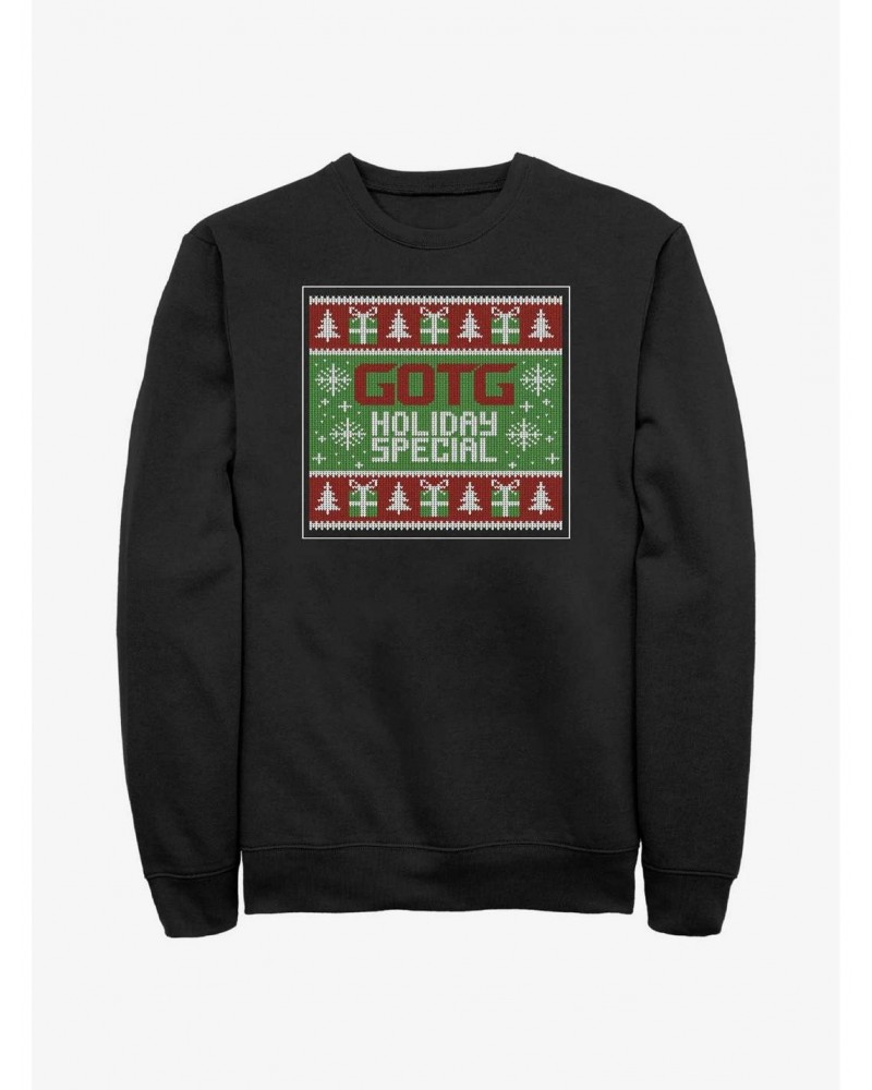 Marvel Guardians of the Galaxy Holiday Special Sweatshirt $14.46 Sweatshirts