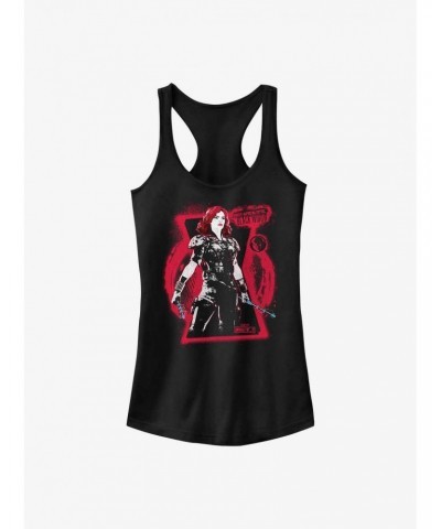 Marvel What If?? Black Widow Post Apocalypse Ready Girls Tank $6.77 Tanks