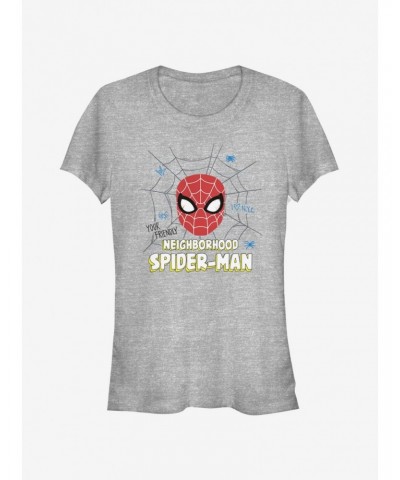 Marvel Spider-Man Friendly Neighborhood Girls T-Shirt $6.57 T-Shirts