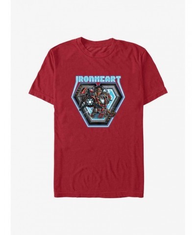 Marvel Black Panther: Wakanda Forever Ironheart Badge T-Shirt $5.93 T-Shirts