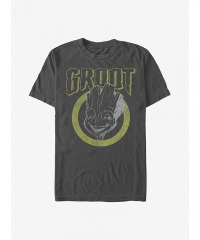 Marvel Guardians Of The Galaxy Grunge Groot T-Shirt $5.93 T-Shirts