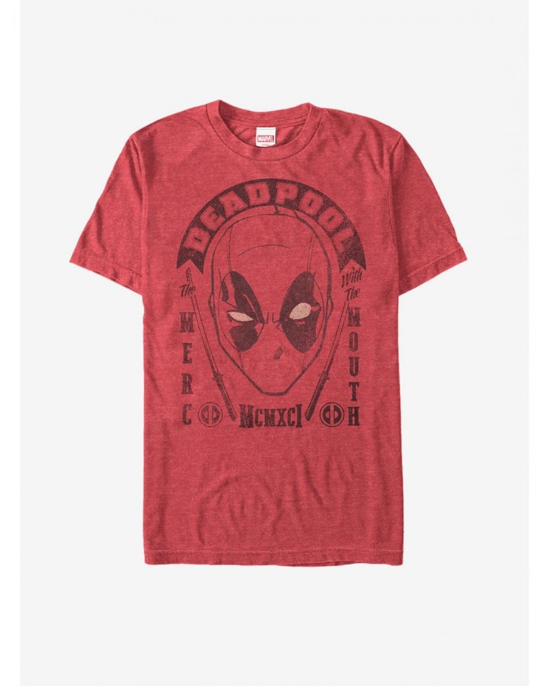 Marvel Deadpool Merc With Mouth 1991 T-Shirt $7.84 T-Shirts