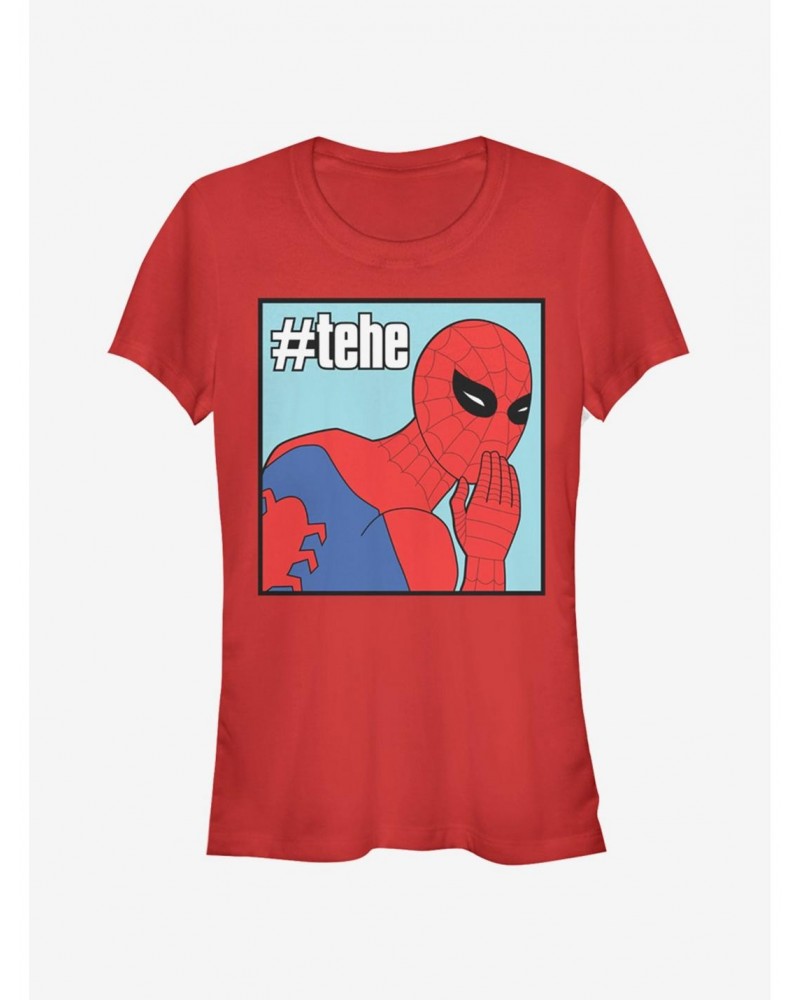 Marvel Spider-Man Tee Hee Girls T-Shirt $8.57 T-Shirts