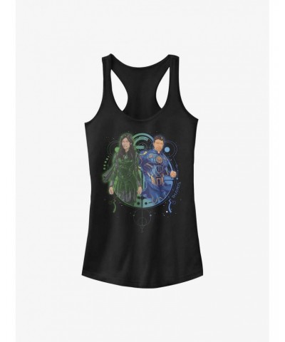 Marvel Eternals Sersi And Ikaris Duo Girls Tank $7.97 Tanks