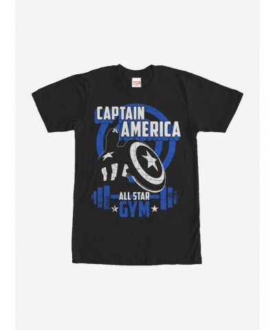 Marvel Captain America All Star Gym T-Shirt $6.88 T-Shirts