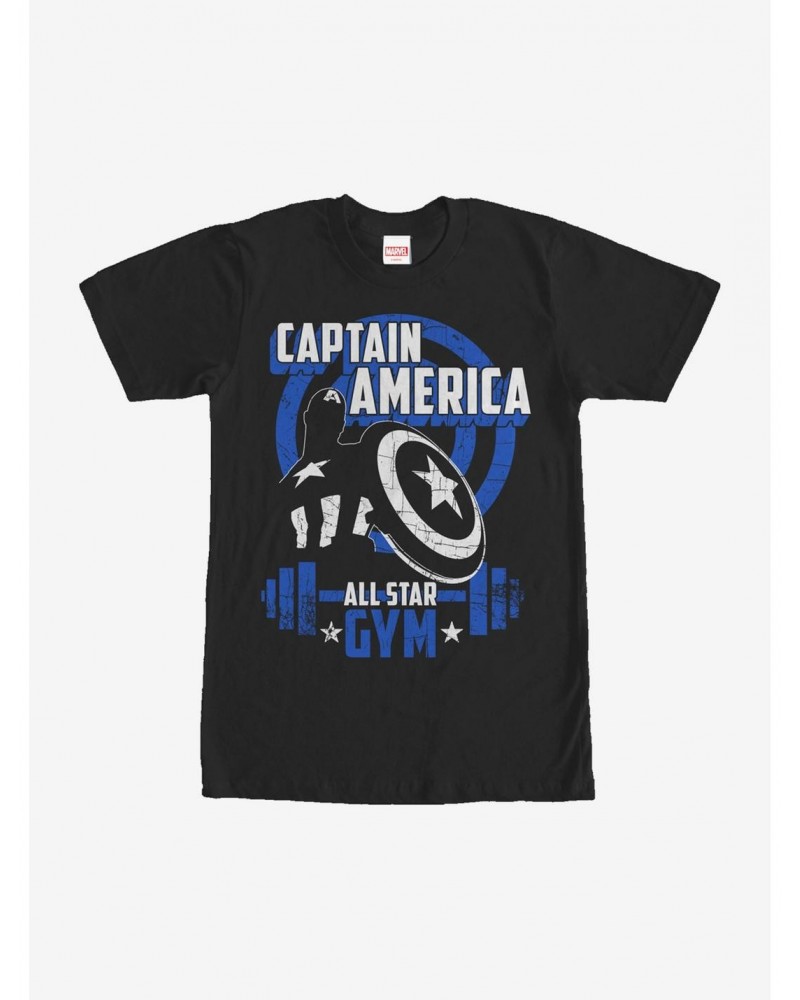 Marvel Captain America All Star Gym T-Shirt $6.88 T-Shirts