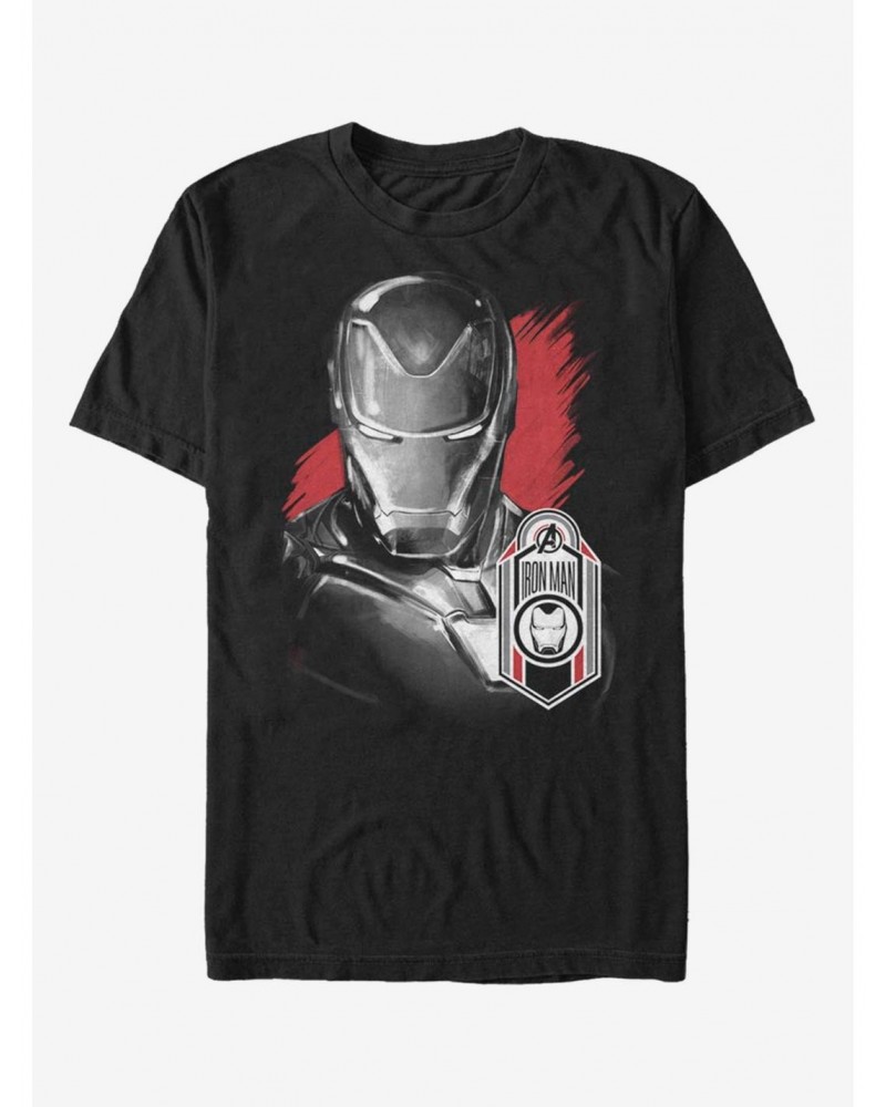 Marvel Iron Man Iron Man Tag T-Shirt $6.69 T-Shirts