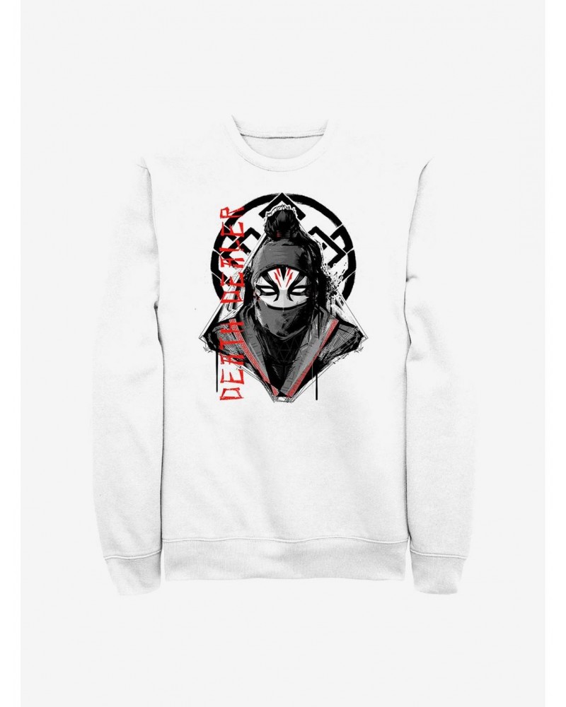 Marvel Shang-Chi And The Legend Of The Ten Rings Death Dealer Crew Sweatshirt $10.33 Sweatshirts