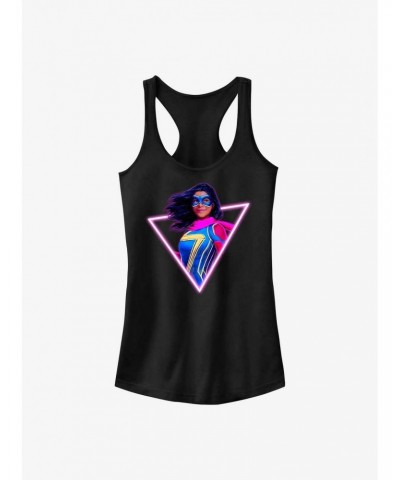 Marvel Ms. Marvel Neon Hero Girls Tank $9.76 Tanks