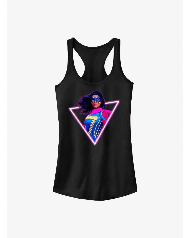 Marvel Ms. Marvel Neon Hero Girls Tank $9.76 Tanks