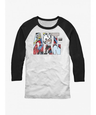 Marvel Ant-Man Namesake Logo Raglan T-Shirt $8.67 T-Shirts