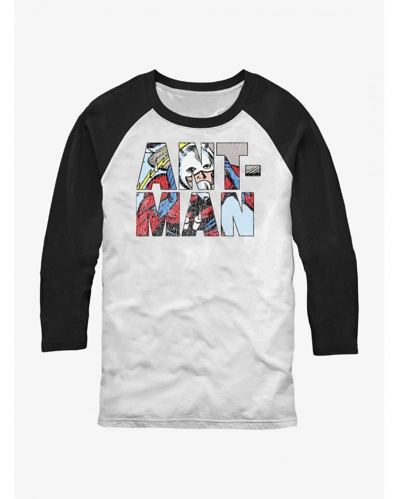 Marvel Ant-Man Namesake Logo Raglan T-Shirt $8.67 T-Shirts