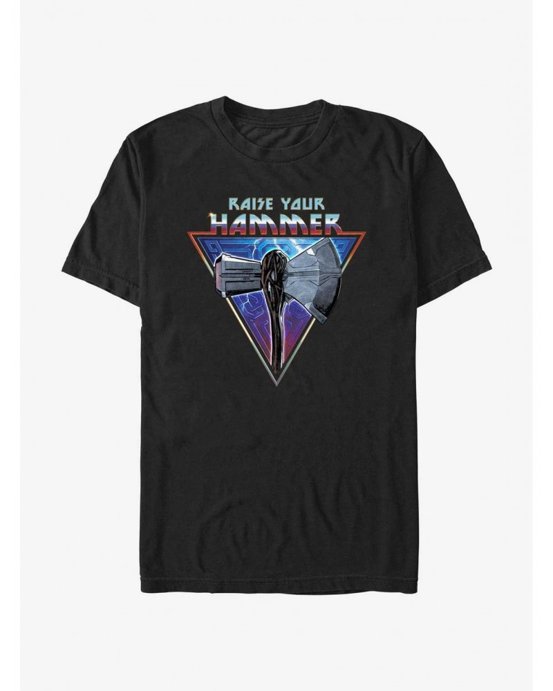 Marvel Thor Stormbreaker Raise Your Hammer T-Shirt $6.31 T-Shirts