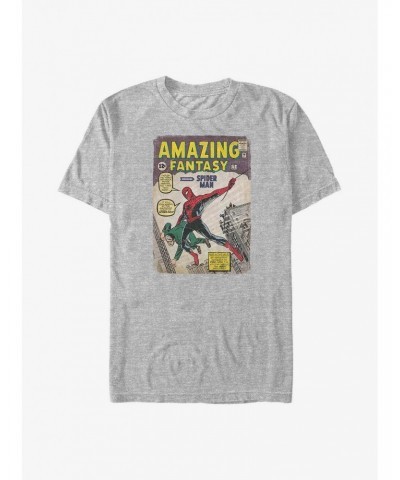 Marvel Spider-Man Spidey Comic Cover Big & Tall T-Shirt $7.42 T-Shirts