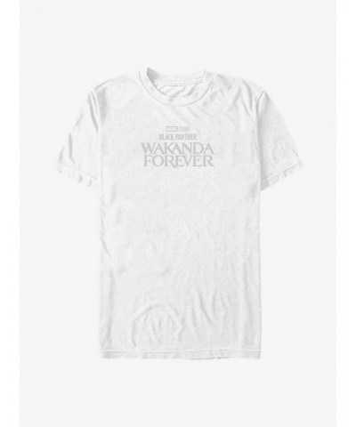 Marvel Black Panther: Wakanda Forever Clear Logo Big & Tall T-Shirt $9.57 T-Shirts