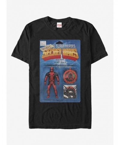 Marvel Deadpool Secret Action Figure T-Shirt $7.46 T-Shirts