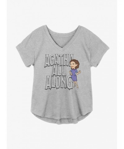 Marvel WandaVision Agatha All Along Girls Plus Size T-Shirt $10.40 T-Shirts