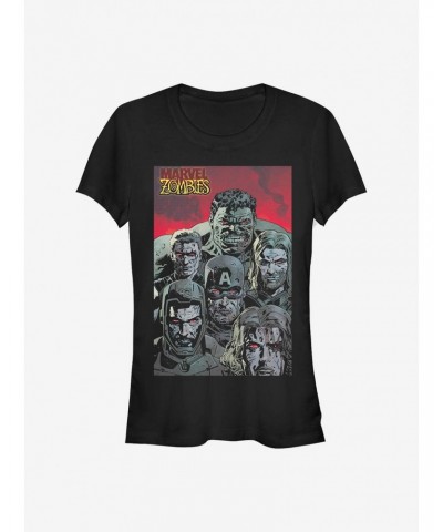 Marvel Zombies Zombie Groupshot Girls T-Shirt $7.17 T-Shirts