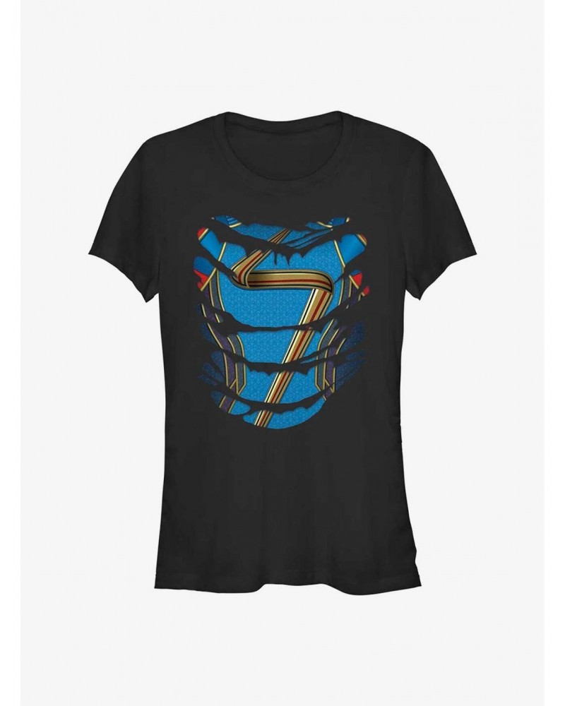 Marvel Ms. Marvel Suit Up Girls T-Shirt $5.98 T-Shirts