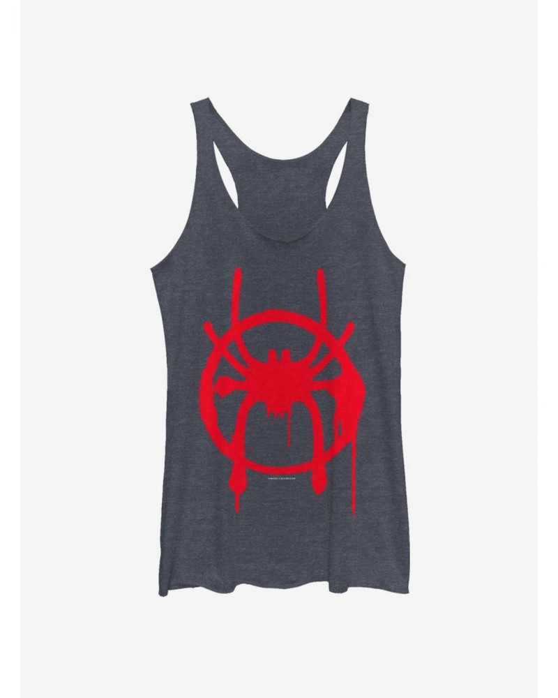 Marvel Spider-Man Miles Symbol Girls Tank $10.15 Tanks