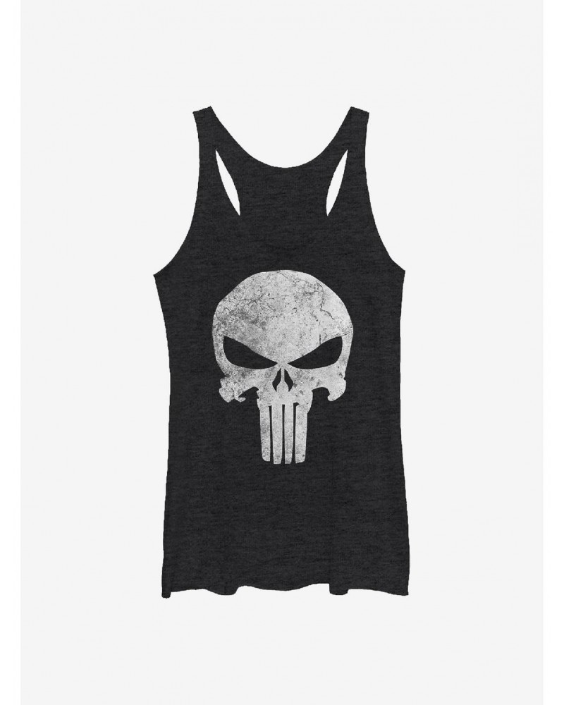 Marvel Punisher Punisher Distresskull Girls Tank $7.87 Tanks