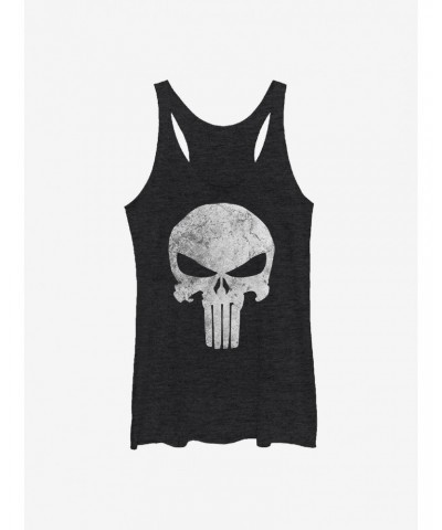 Marvel Punisher Punisher Distresskull Girls Tank $7.87 Tanks