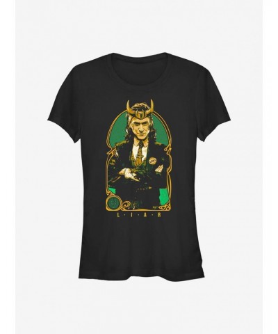 Marvel Loki Liar Girls T-Shirt $8.96 T-Shirts