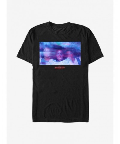 Extra Soft Marvel WandaVision Monica Glitching T-Shirt $6.94 T-Shirts