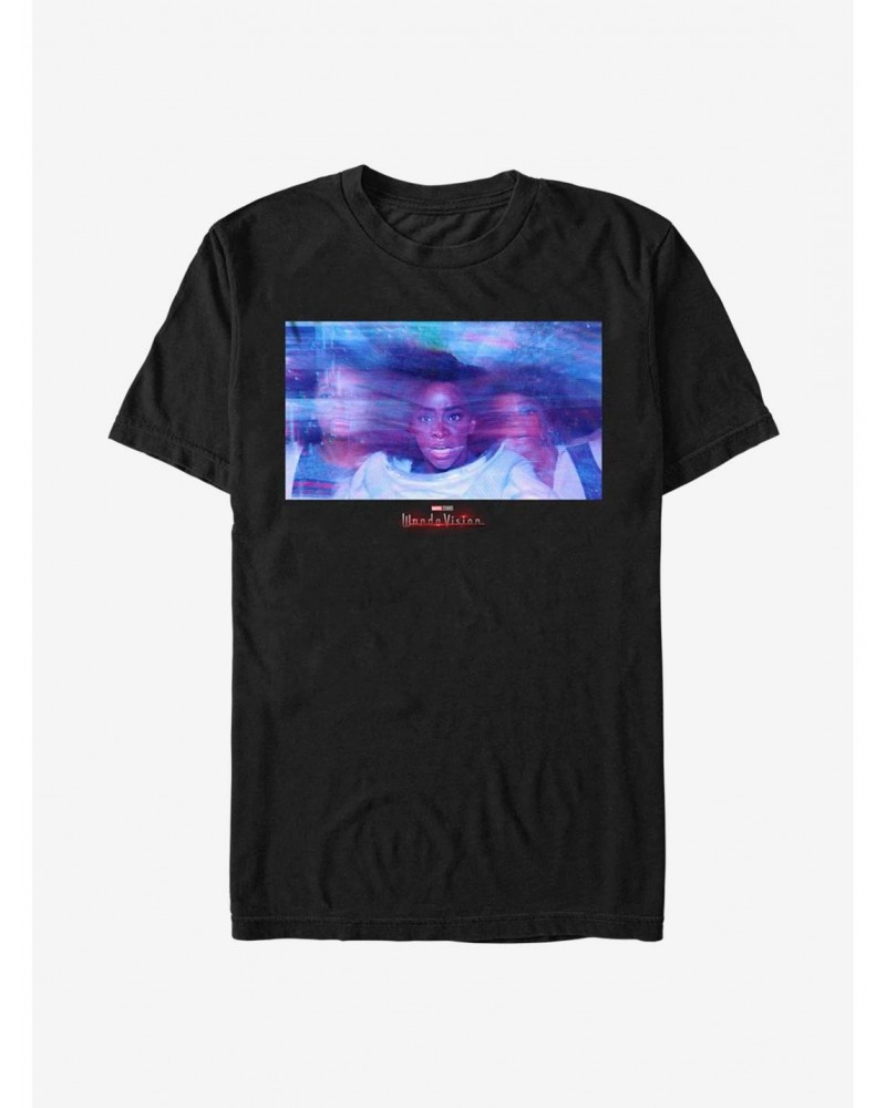 Extra Soft Marvel WandaVision Monica Glitching T-Shirt $6.94 T-Shirts