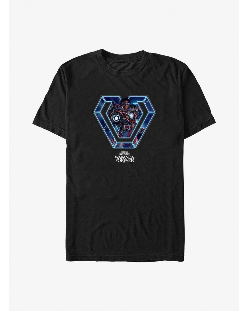 Marvel Black Panther: Wakanda Forever Ironheart Sigil T-Shirt $5.74 T-Shirts