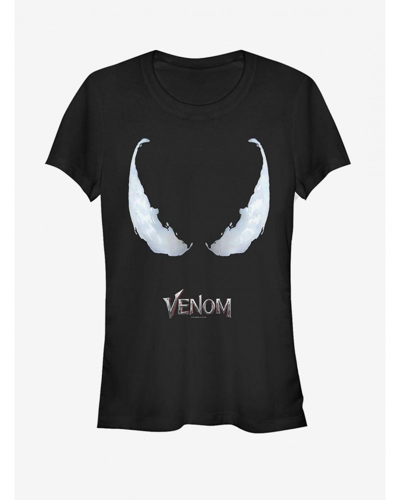 Marvel Venom Film All Eyes Girls T-Shirt $7.97 T-Shirts