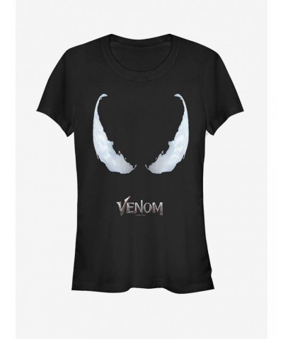 Marvel Venom Film All Eyes Girls T-Shirt $7.97 T-Shirts